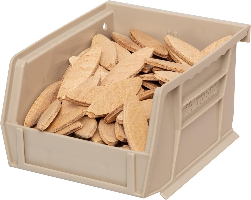 30210 AkroBins Plastic Storage Bins, Space-Saving Stackable Bins for Garage, ...