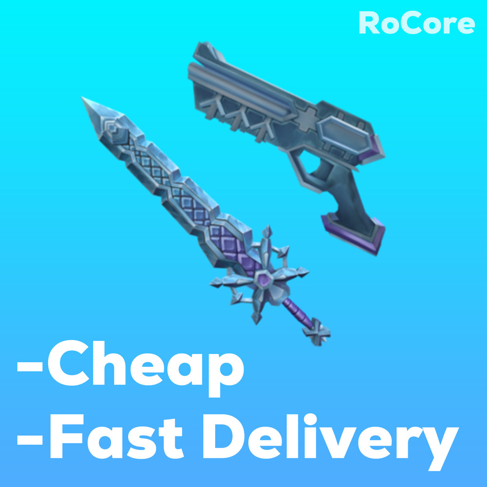 Murder Mystery 2 (MM2) ❄️Iceflake Set ❄️- Icebeam + Iceflake