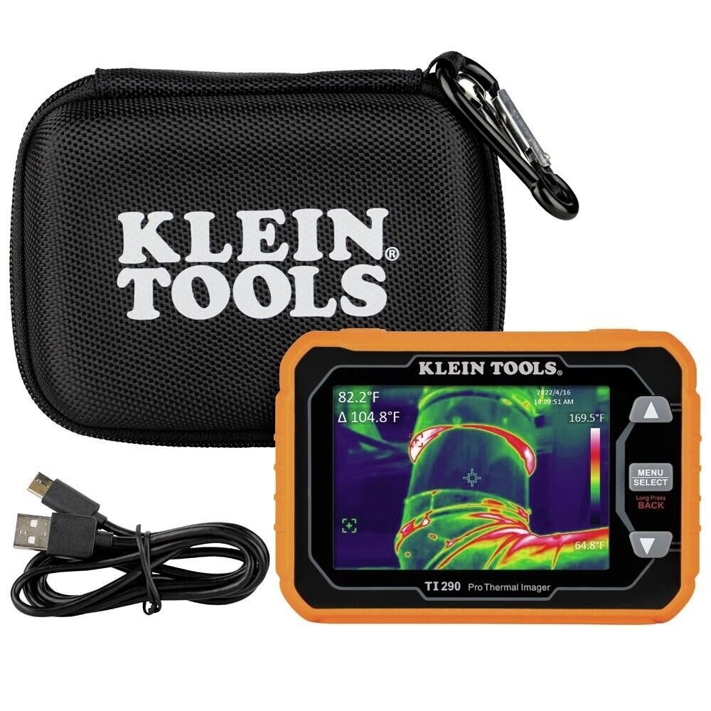 Klein Tools TI290 Rechargeable PRO Thermal Imaging Camera, Over 76,800...