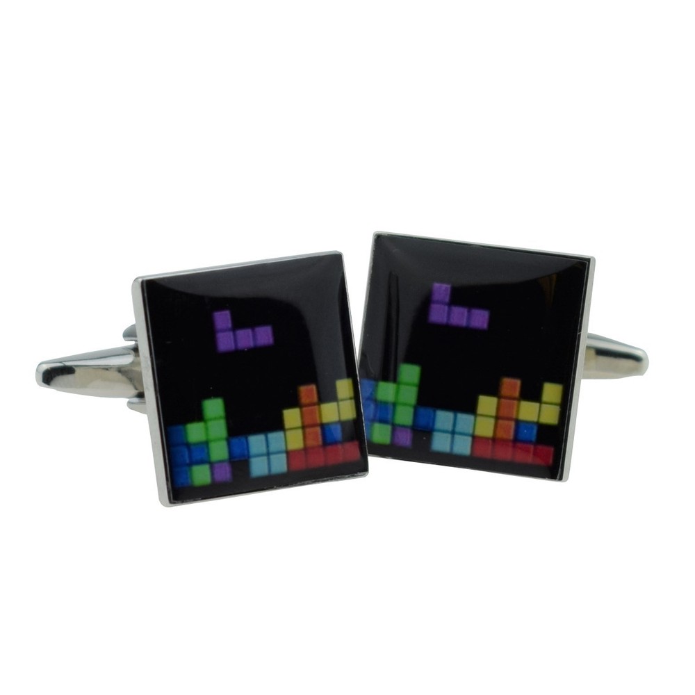 Block Game Design Cufflinks X2BOCS012