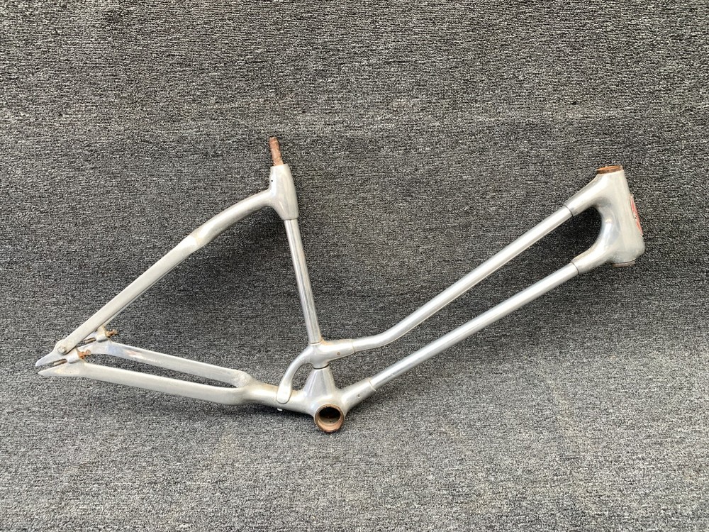 Vintage Monark Silver King Aluminum Step Through Bicycle Frame