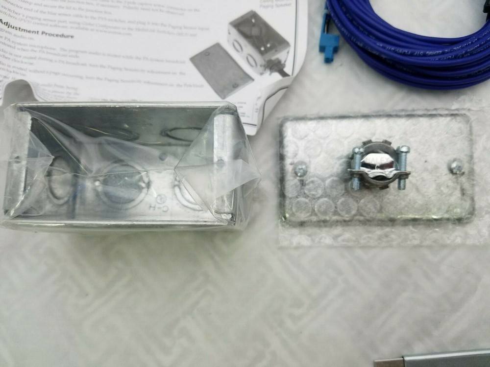 EXTRON PRIORITY PAGE SENSOR KIT 70-619-01, CABLE AND BOX ONLY! FOR PPS 25 SENSOR