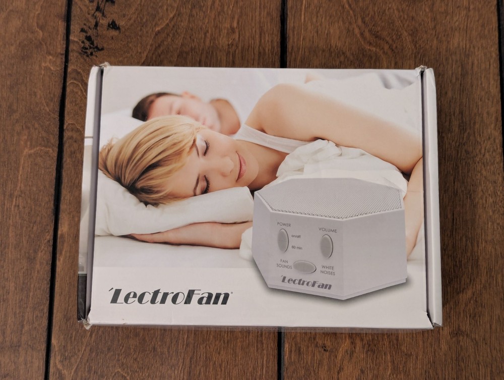 LectroFan ASM1007 White Noise Machine - White