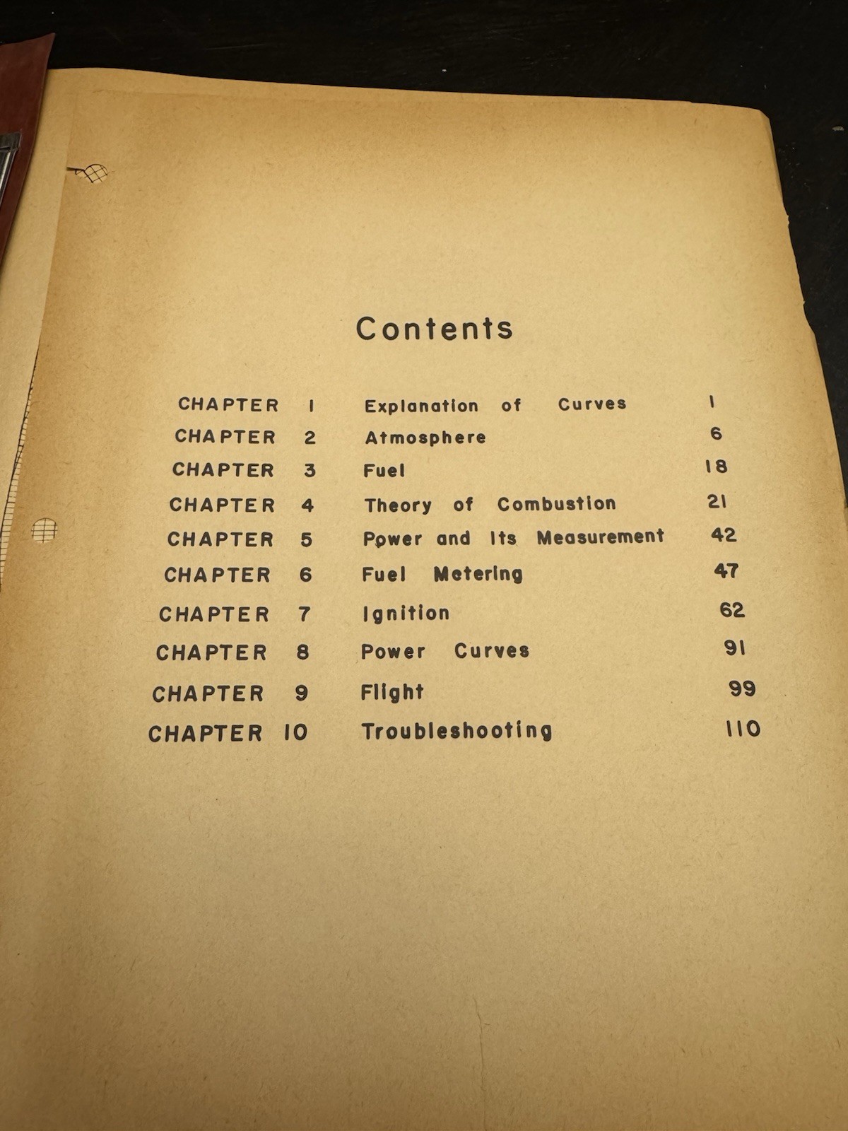 TWA MAINTENANCE ENGINE PERFORMANCE R-3350 Training Manual RARE NICE MUST HAVE