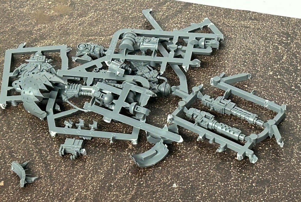 Warhammer 40k Orks Deff Dread Gunbins Bits Pack