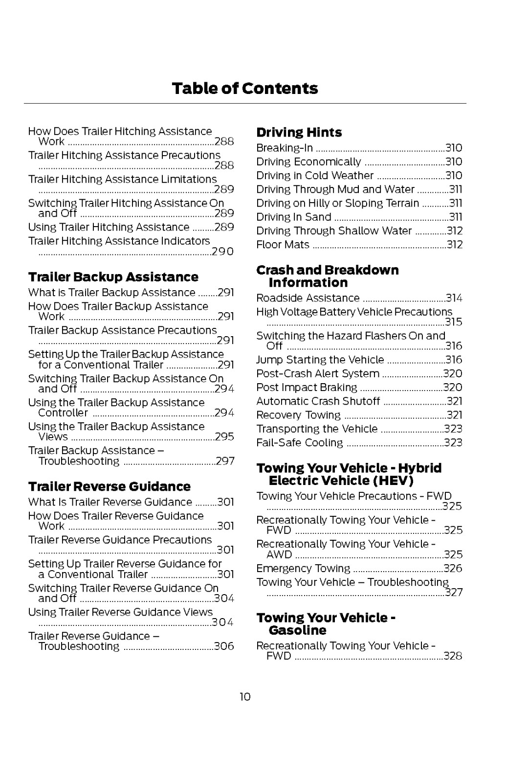 2025 Ford Maverick Owners Manual User Guide - FULL COLOR