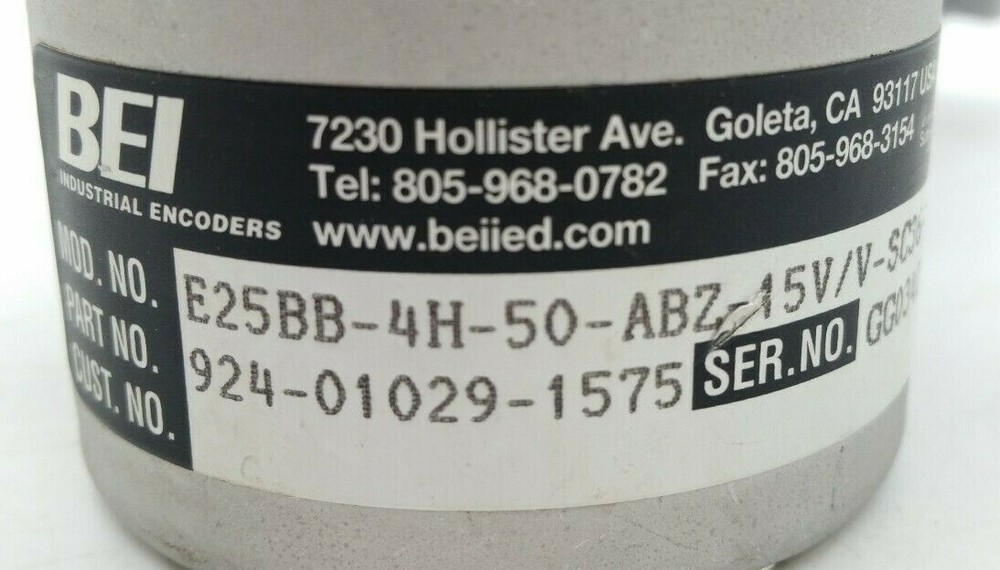 BEI 924-01029-1575 Encoder
