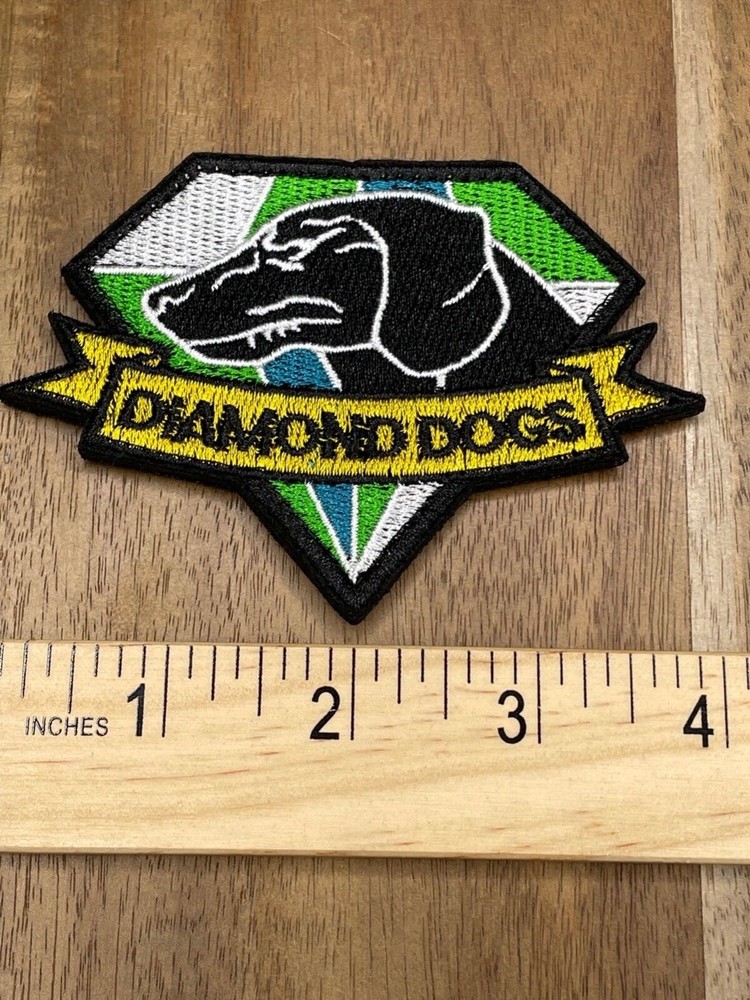 METAL GEAR SOLID DIAMOND DOGS HOOK TACTICAL PATCH GREEN GAMER