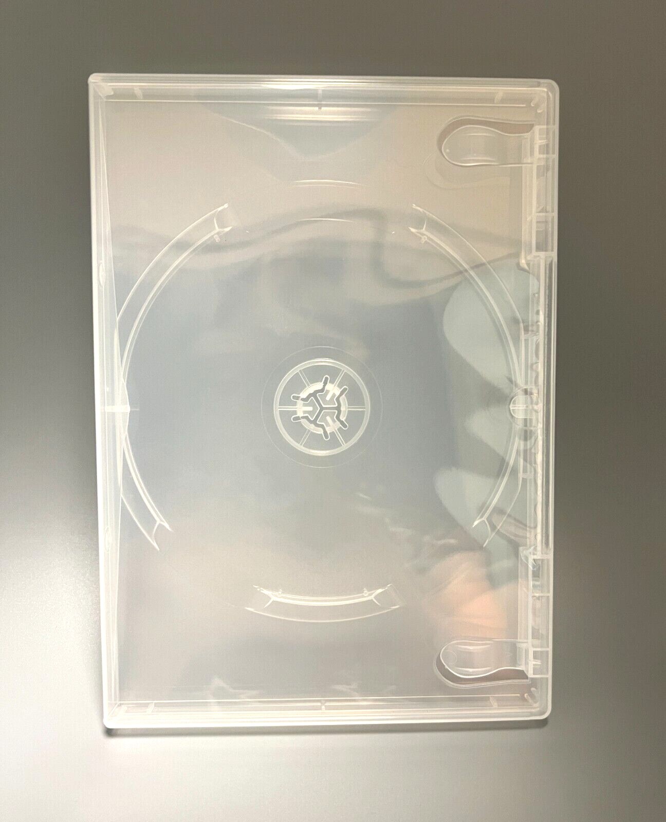 10 14MM NEW SINGLE SUPER CLEAR DVD CASES WITH SLEEVE, ITEM NO PSD23