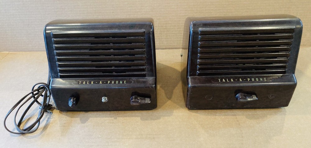 Vintage TALK-A-PHONE Intercom System