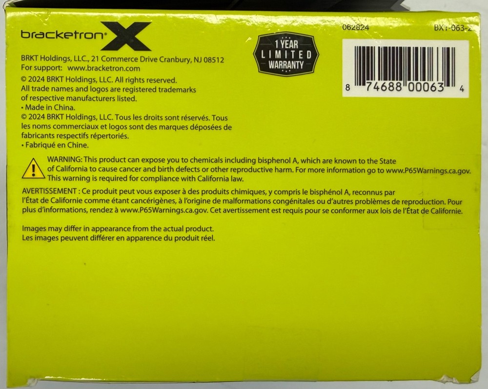 Bracketron "Heavy Duty TEKGRIP" Window & Dash Flex Tablet Mount (BX1-063-2)