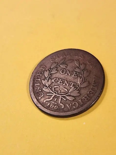 1807/6 DRAPED BUST LARGE CENT SHELDON S-273 CLEAR OVERDATE #CH27-3