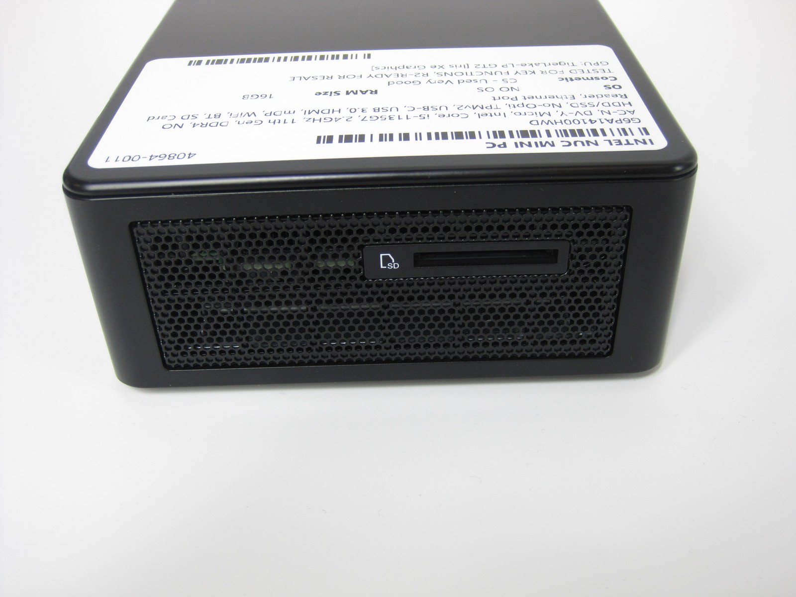Intel NUC Mini PC NUC11PAH i5-1135G7 2.4GHz 16GB DDR4 NO HDD/SSD NO OS
