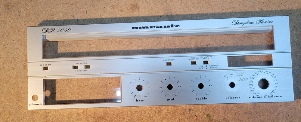 Marantz SR-2000 Face Plate
