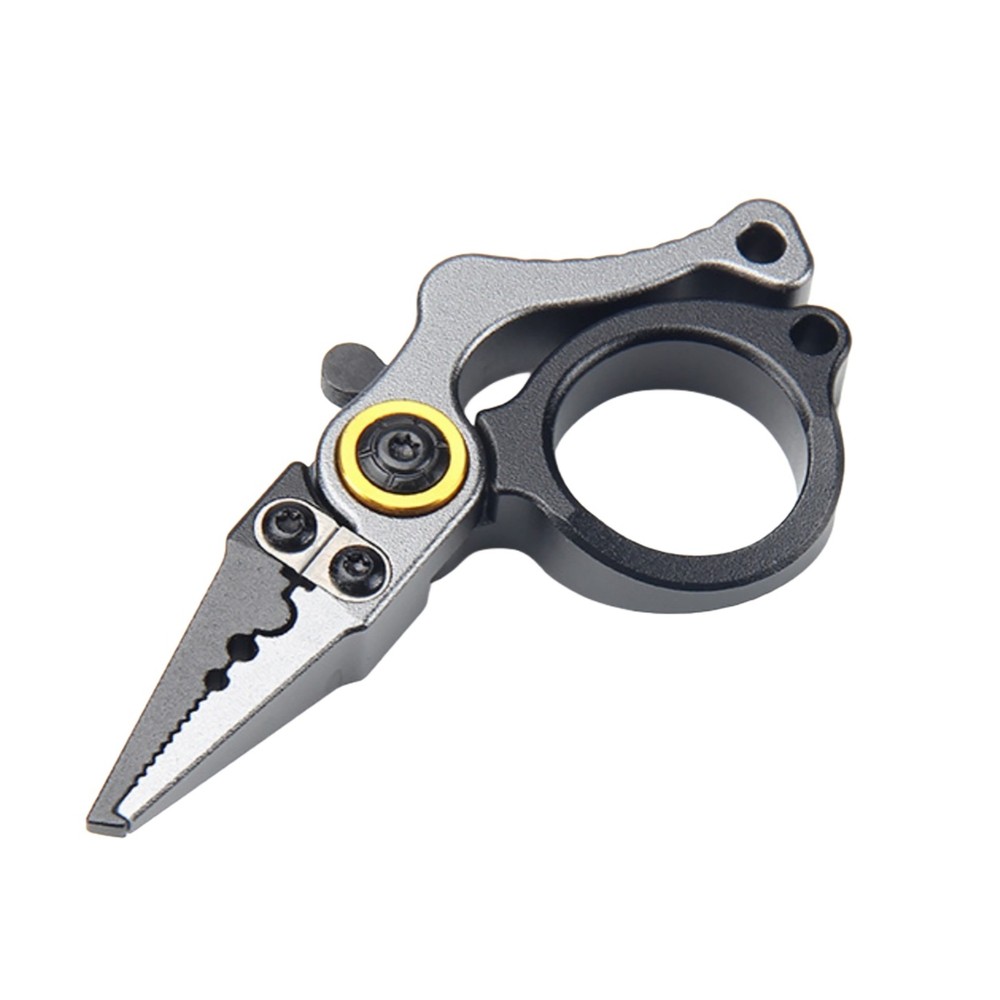 Mini Fishing Pliers Scissors Line Cutter Hook Remover Tool Split Ring Pliers