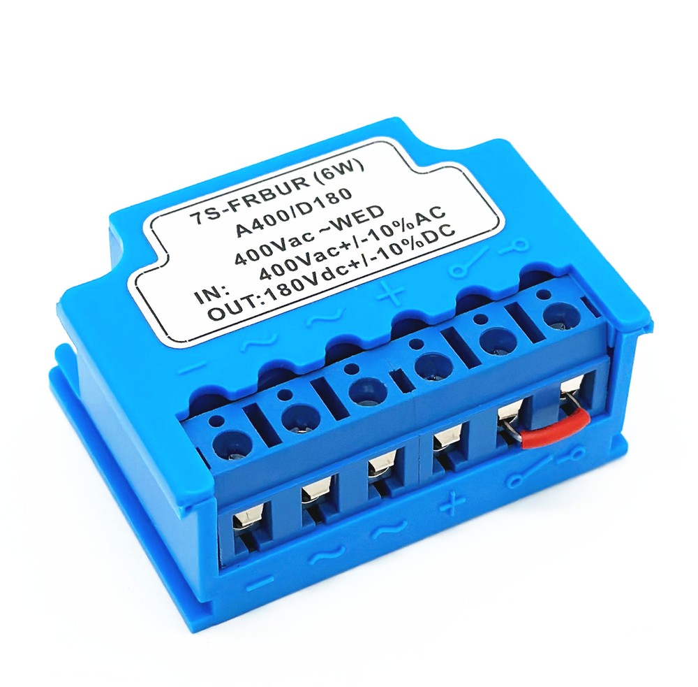 Brake Rectifier Module 7S-FRBUR(6W) A400/D180 400VAC 180VDC Half wave Rectifier