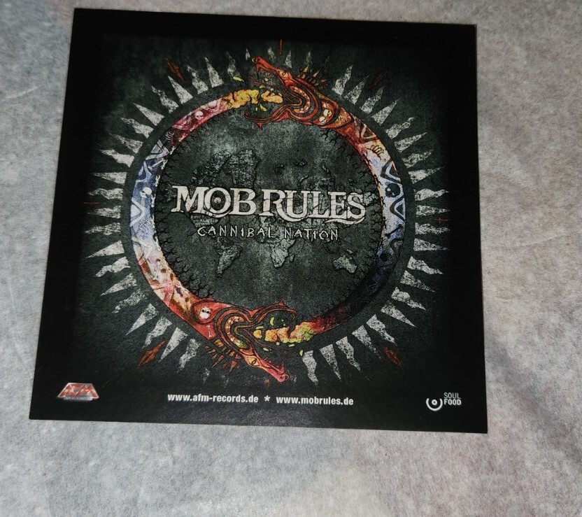 Mob Rules  Cannibal Nation sticker