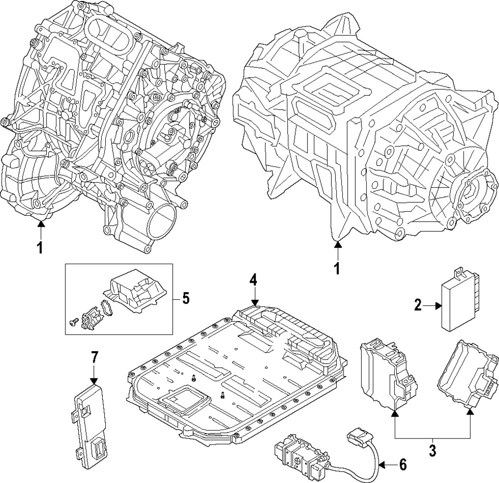Genuine Audi Control Module 4KE-915-233-H