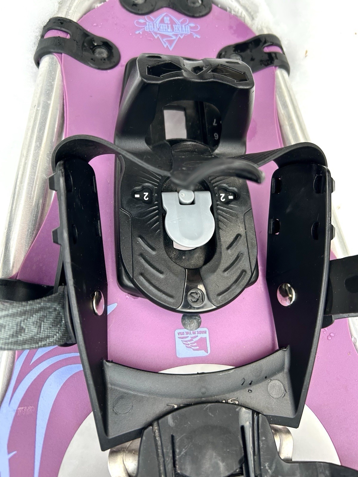 TSL WOMENS SNOW SHOES OVER THE TOP- MADE IN VERMONT U.S.A. - Adjustable Size