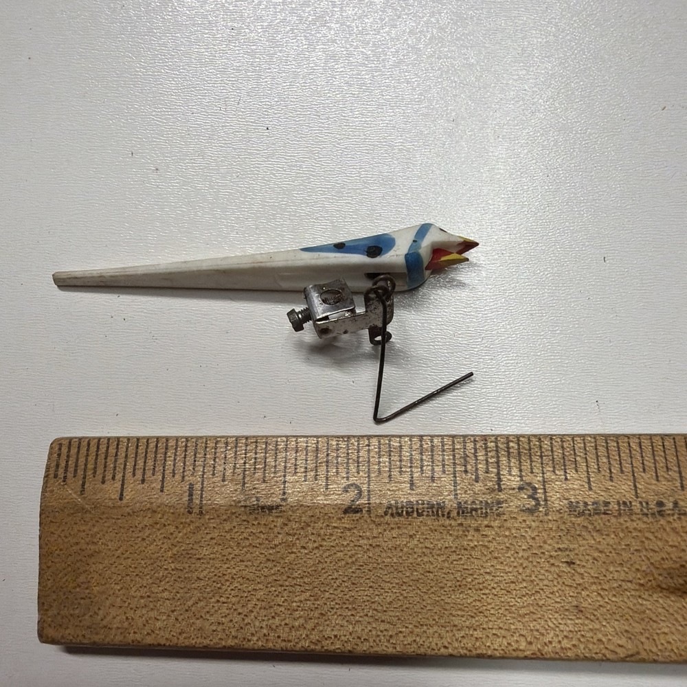 Vintage Germany Cuckoo Clock part Plastic Bird