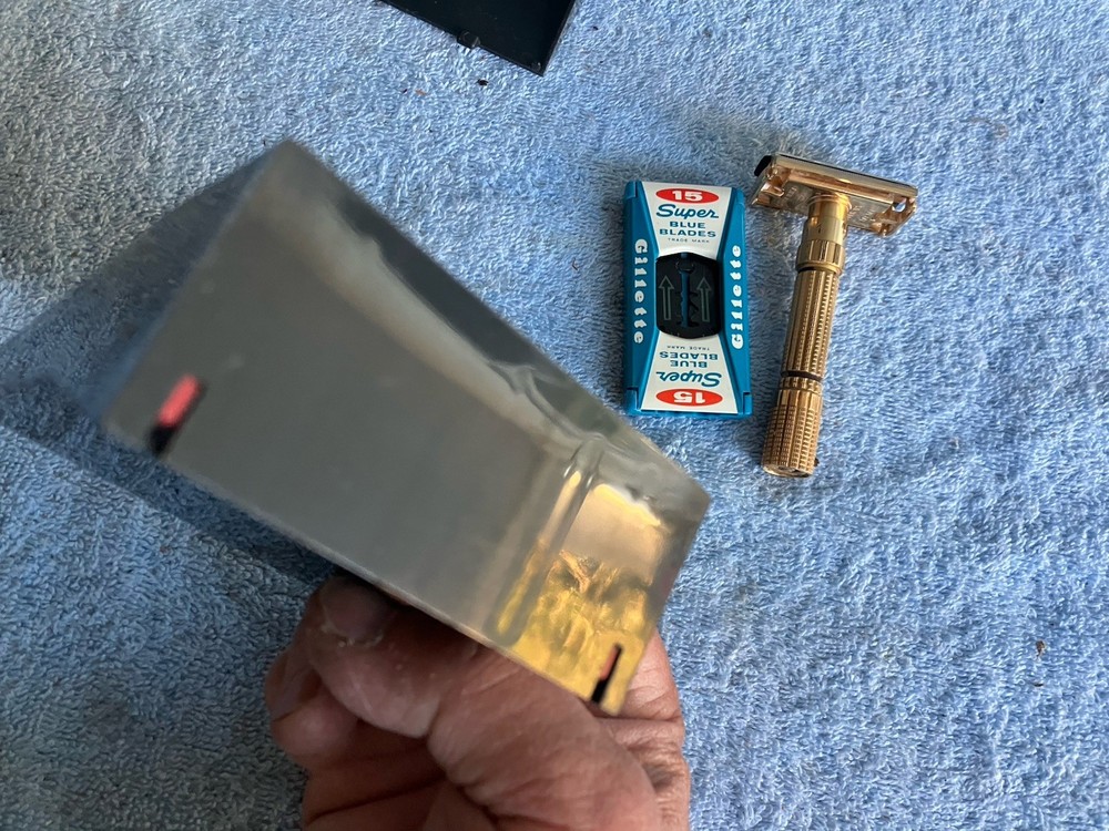 Vintage Gillette Executive Adjustable Razor D3