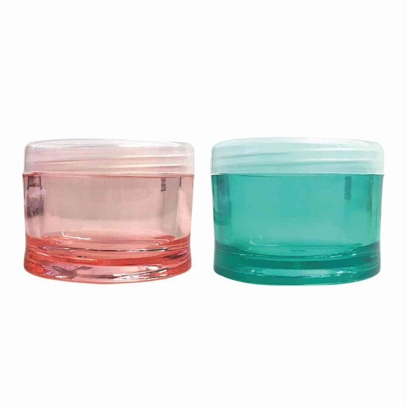 Cream Jar with Spatula 25g 2-Pack – Round Bottom, Multi-Use