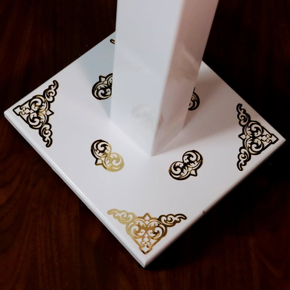 Fancy Adjustable Wood Quran Stand - حامل القران الكريم - قران ستاند