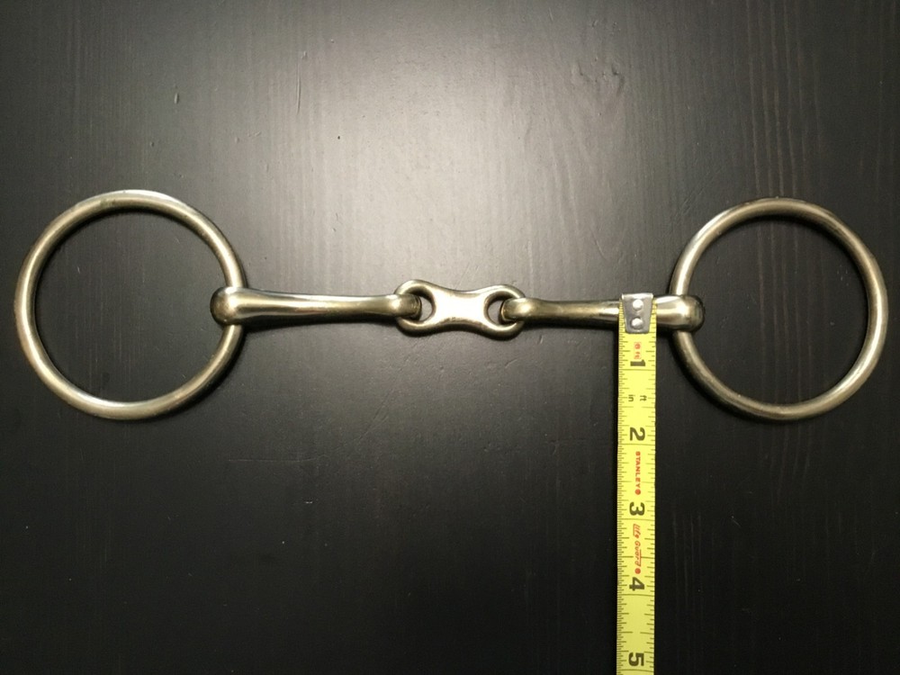 ALBACON German Silver Loose Ring French Link Snaffle Bit