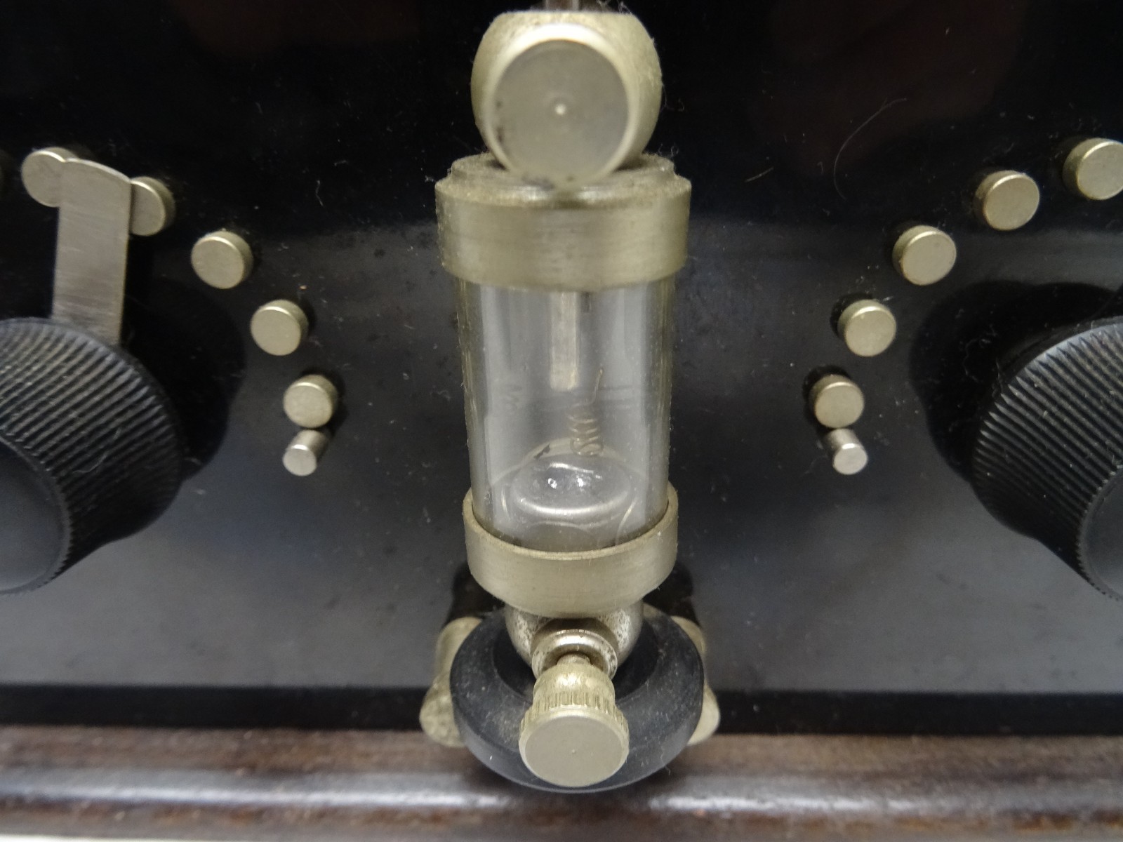 generalfone crystal radio rare with head phones