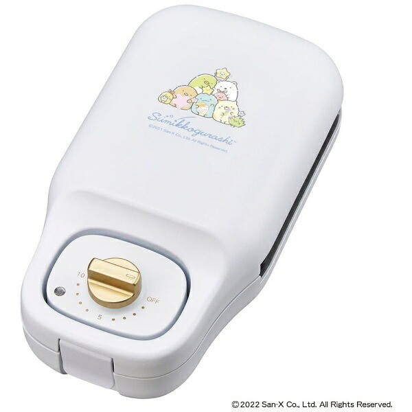 CCP Sumikko Gurashi Hot Sandwich Maker Electric Toaster 100V KM-CM75-SG JPN New