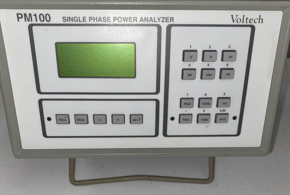 Voltech PM100 Single Phase Power Analyzer