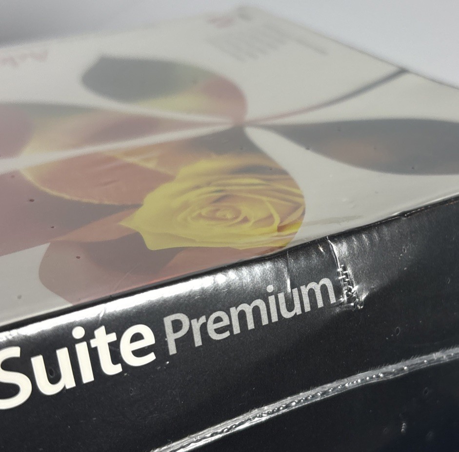 Adobe Creative Suite Premium Software Bundle Photoshop, Illustrator, 2004 Rare