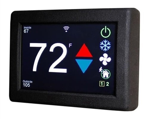 Micro-Air EasyTouch RV Control Display Black #ASY-354-X01-C