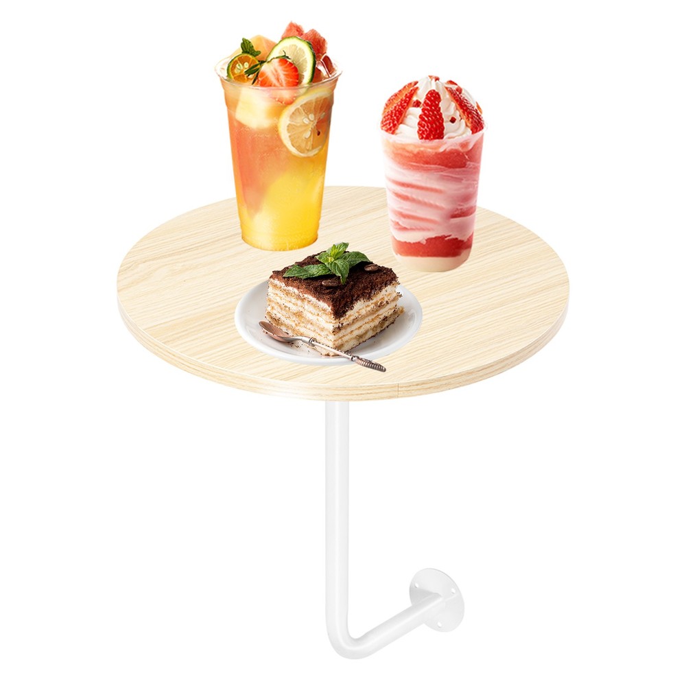 L-Type Coffee Table Wall Mounted Bar Table, 15.75*0.59inch Bar Height Pub Table