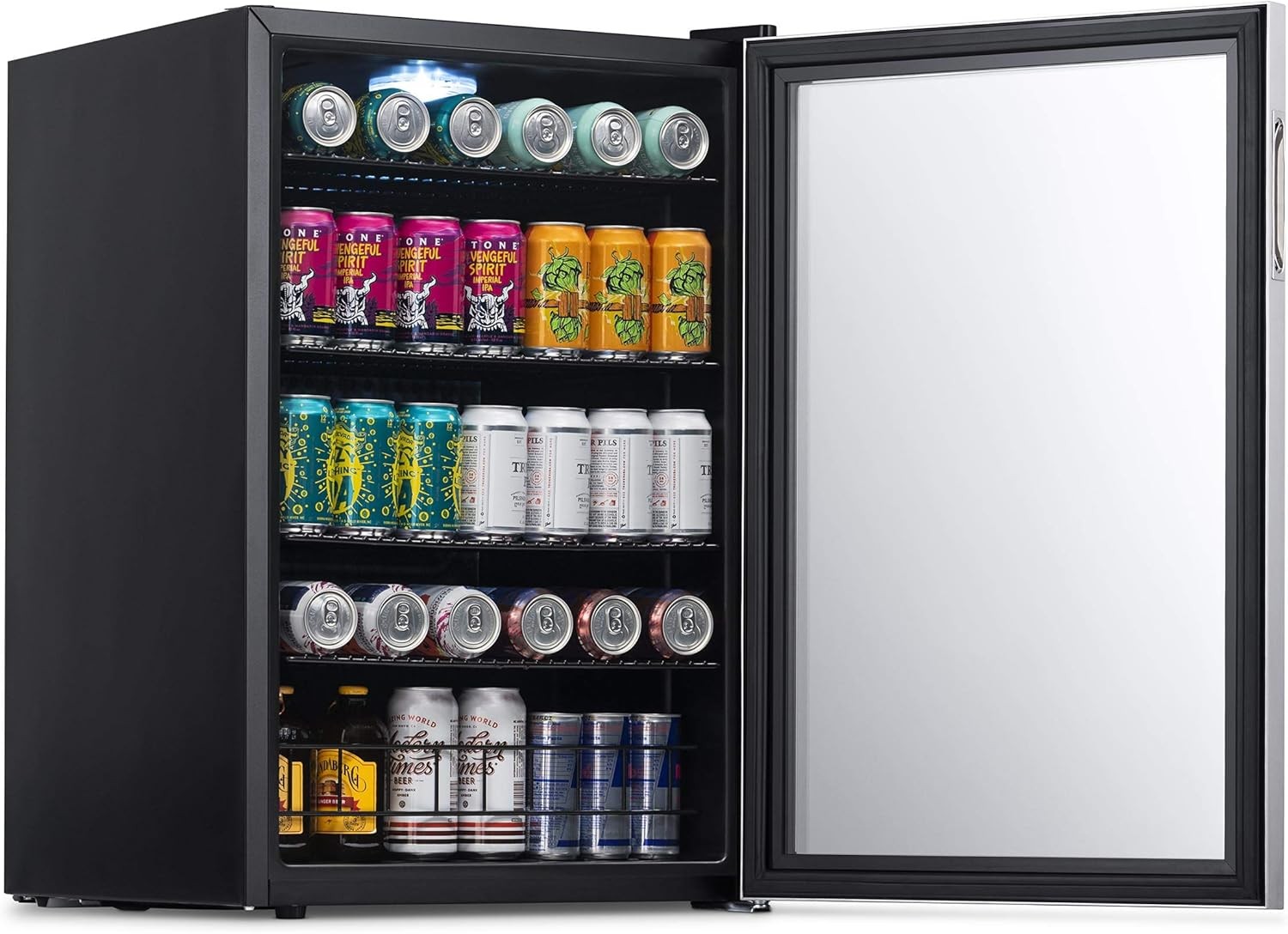 Newair NBC160SS00-RB Freestanding Beverage Fridge - Certified Refurbished