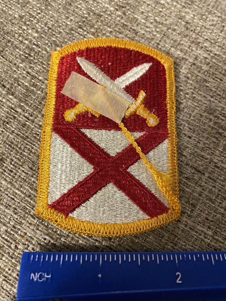 US Army 167th Support Command Patch Full Color Patch Sustainment INV5568