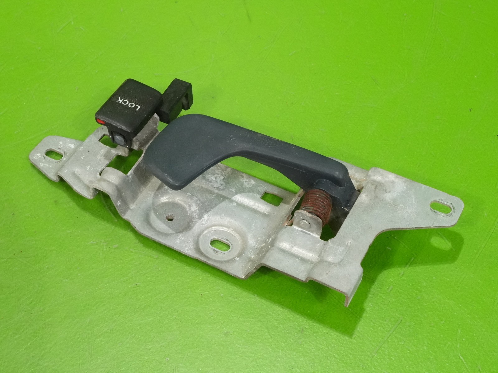 92-95 Civic OEM driver left interior door handle lever lock blue