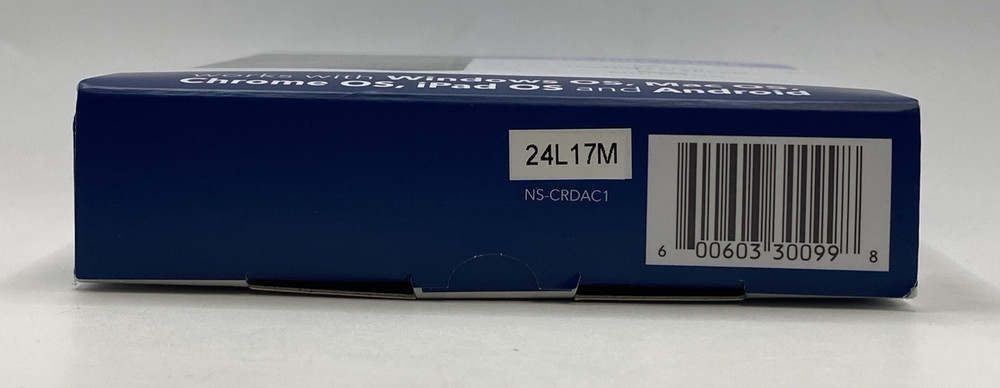 Insignia- USB-C to SD, microSD and CompactFlash Memory Card Reader - Black