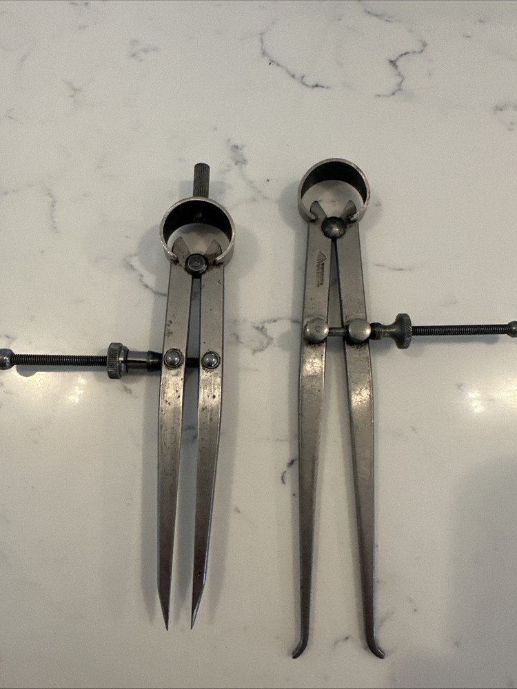 vintage compass dividers