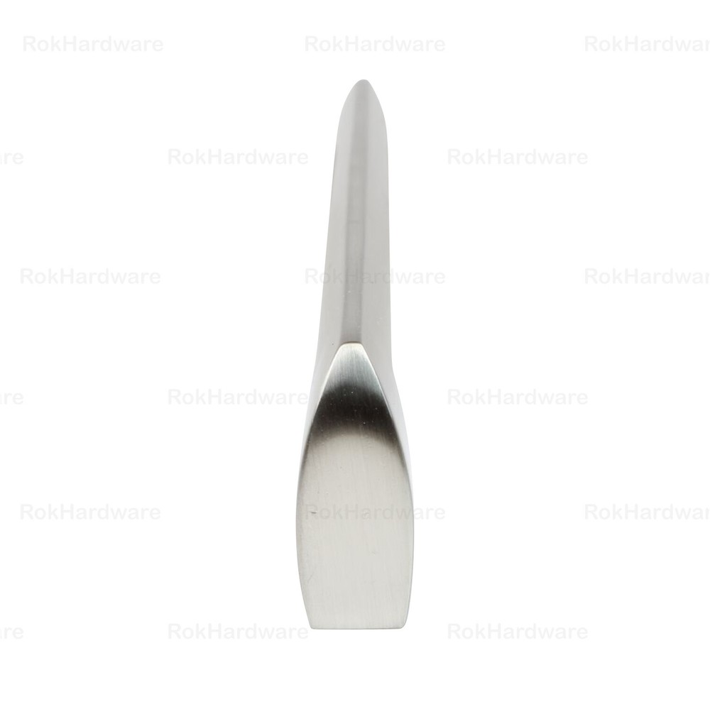 2x Modern Point 7-9/16" Brushed Nickel Kitchen Cabinet Pull Handle P418192BN