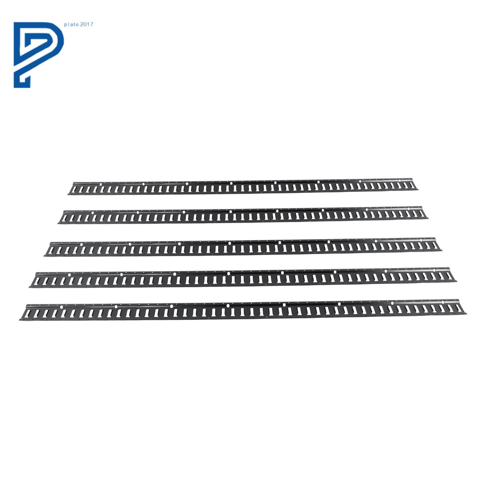 5 Pack 8' E Track Tie Down Rail Kit For Garages Vans Trailers Tie Downs