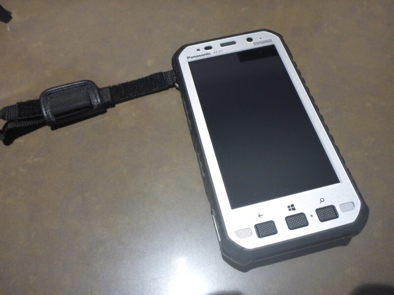 PANASONIC FZ-E1 PDA WIN 10 IOT ENTERPRISE GSM W/ BARCODE SCANNER EC ALL LOOK NEW