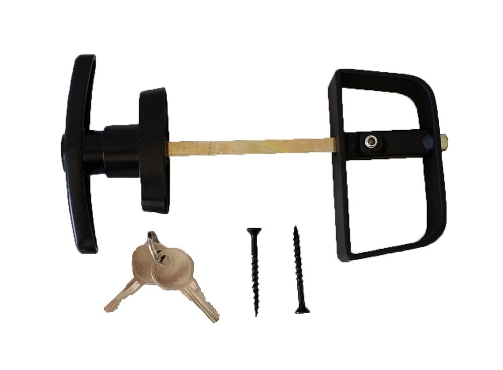 Shed Door Hardware 5" Decorative Hinges T Handle Gate Hardware