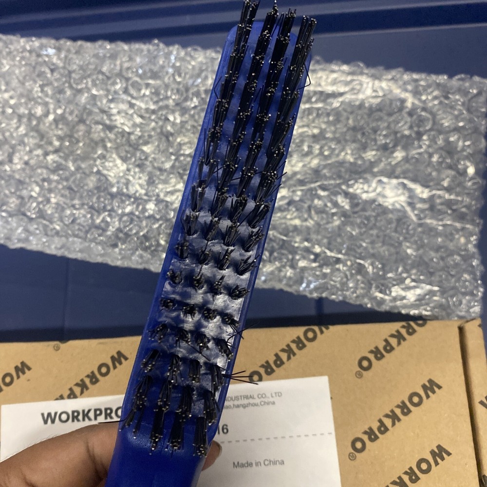 workpro steel brush 4x16