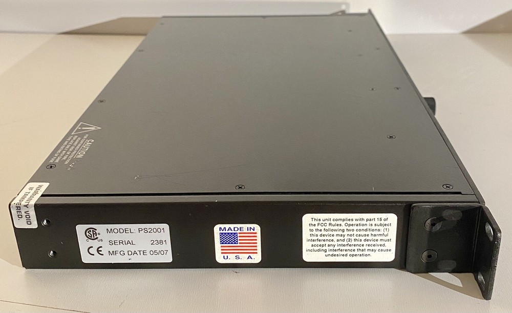 FOLSOM PS2001 PRESENTATION PRO VERSION 2.05 USA MADE