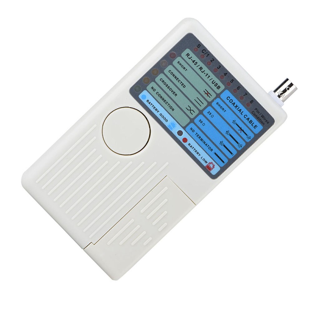 RJ45 / RJ11 / USB / BNC Network Tester LAN Cable Tracker Detector