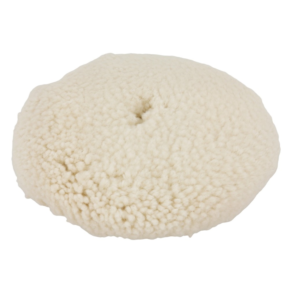 7" Wool Buffing Pad Hook Loop for Car Polisher Pad Compound Backing Plate