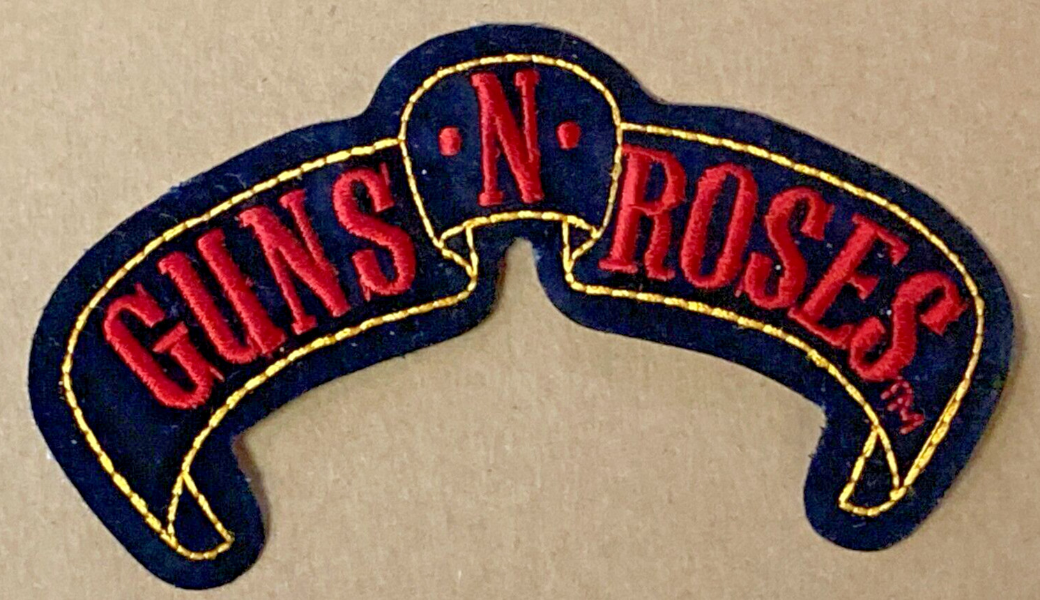 Guns N Roses ~ Banner Logo ~ Licensed Embroidered Patch  ~ Iron On