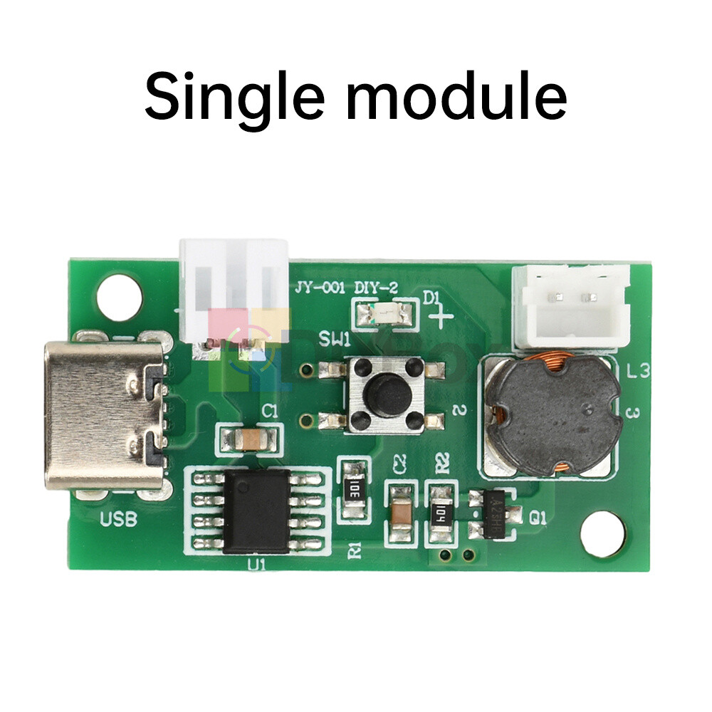 DIY Ultrasonic Mist Maker Atomizing Module Humidifier Circuit Board Type-C DC5V