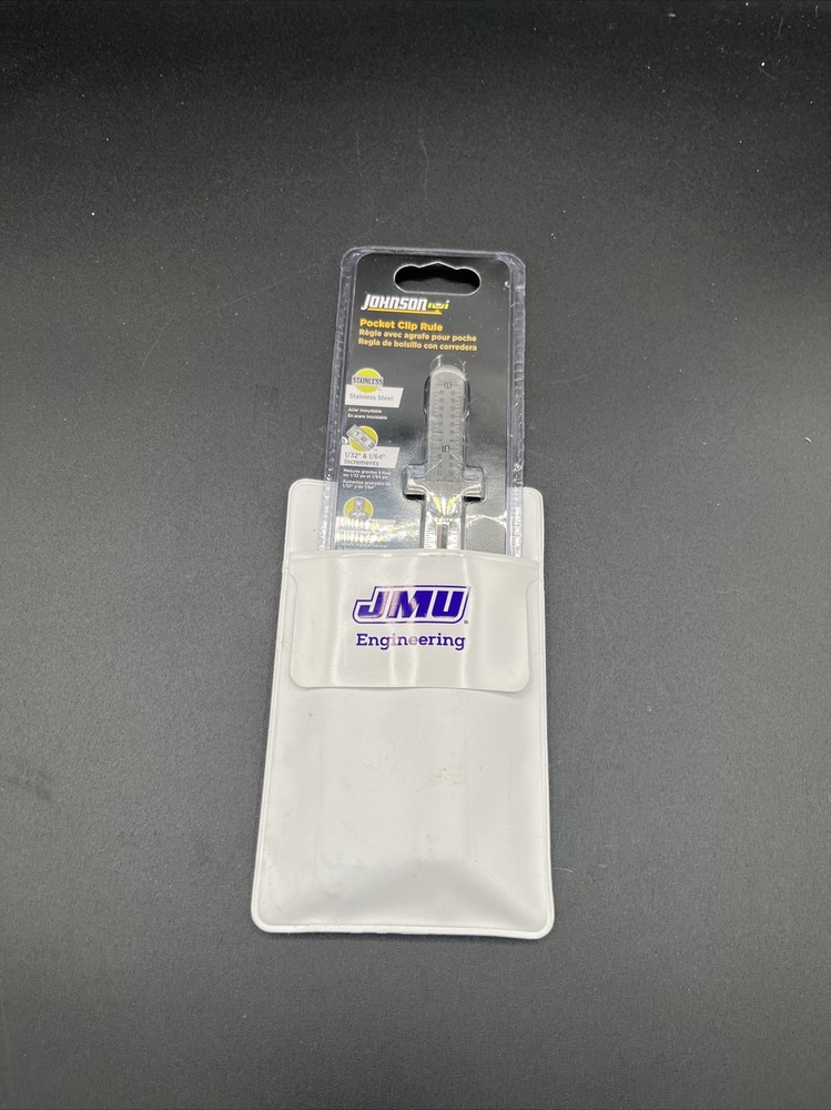 Johnson Level & Tool 6" Rule Pocket Clip 7202